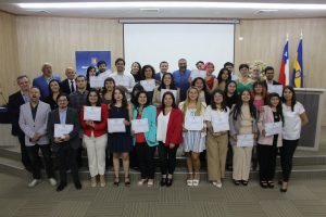 Promoción 2019 y 2020 cerró su ciclo académico con una ceremonia de titulación en el Auditorio de la Facultad de Ciencias Sociales